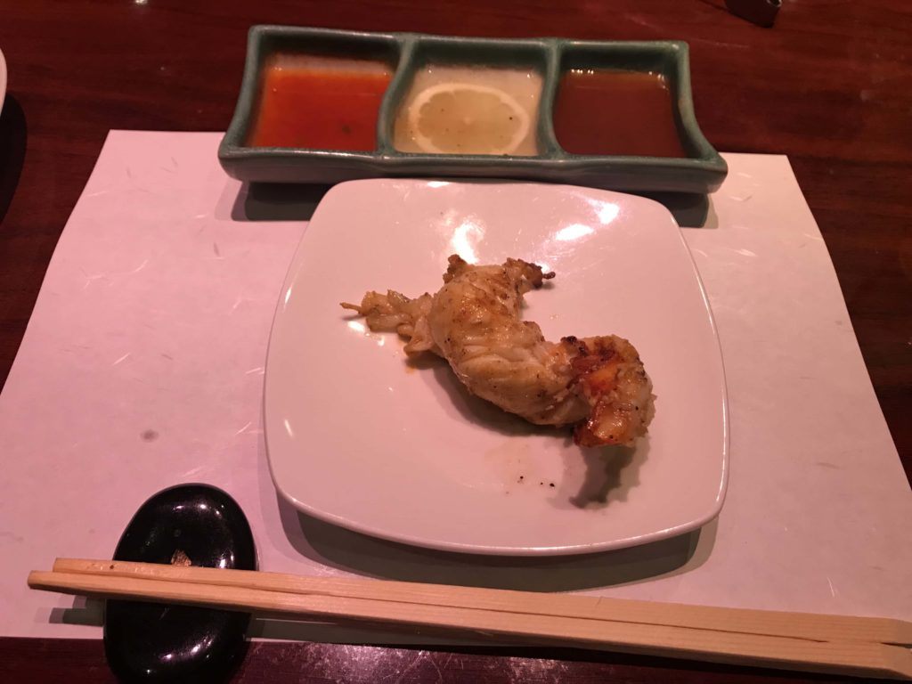 焼いたオマール海老